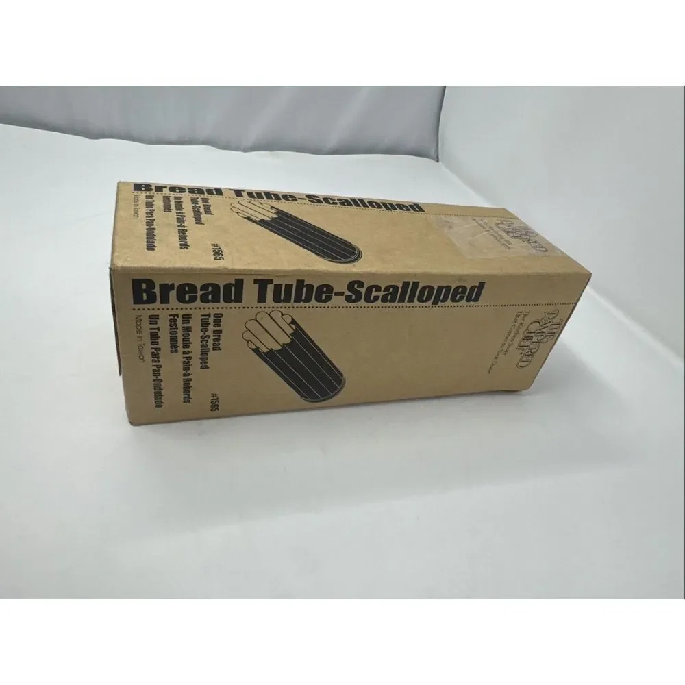 Pampered Chef‎ Shaped Bread Tube Baking Pan Scalloped #1565 Tube-Scalloped